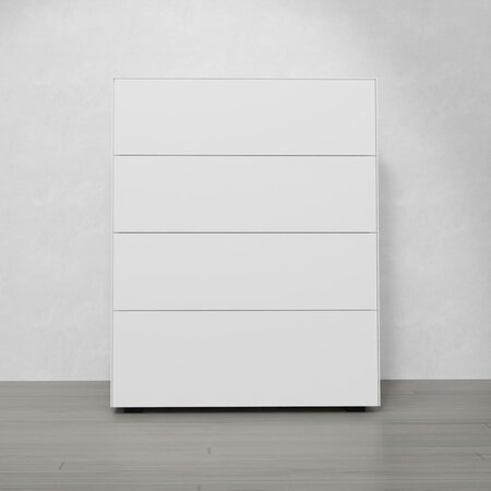 Floatglas Matelac® Pure White